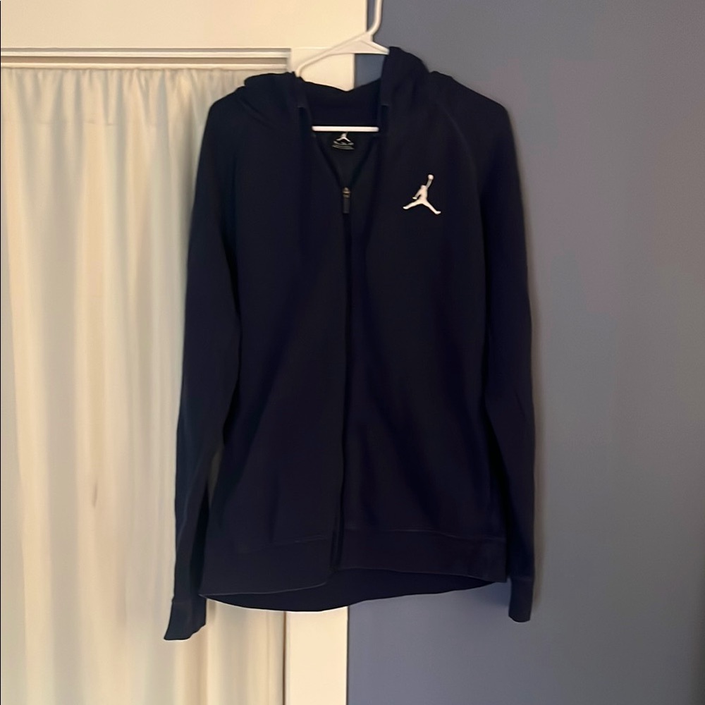 Jordan Dark Blue Full-Zip Hoodie
